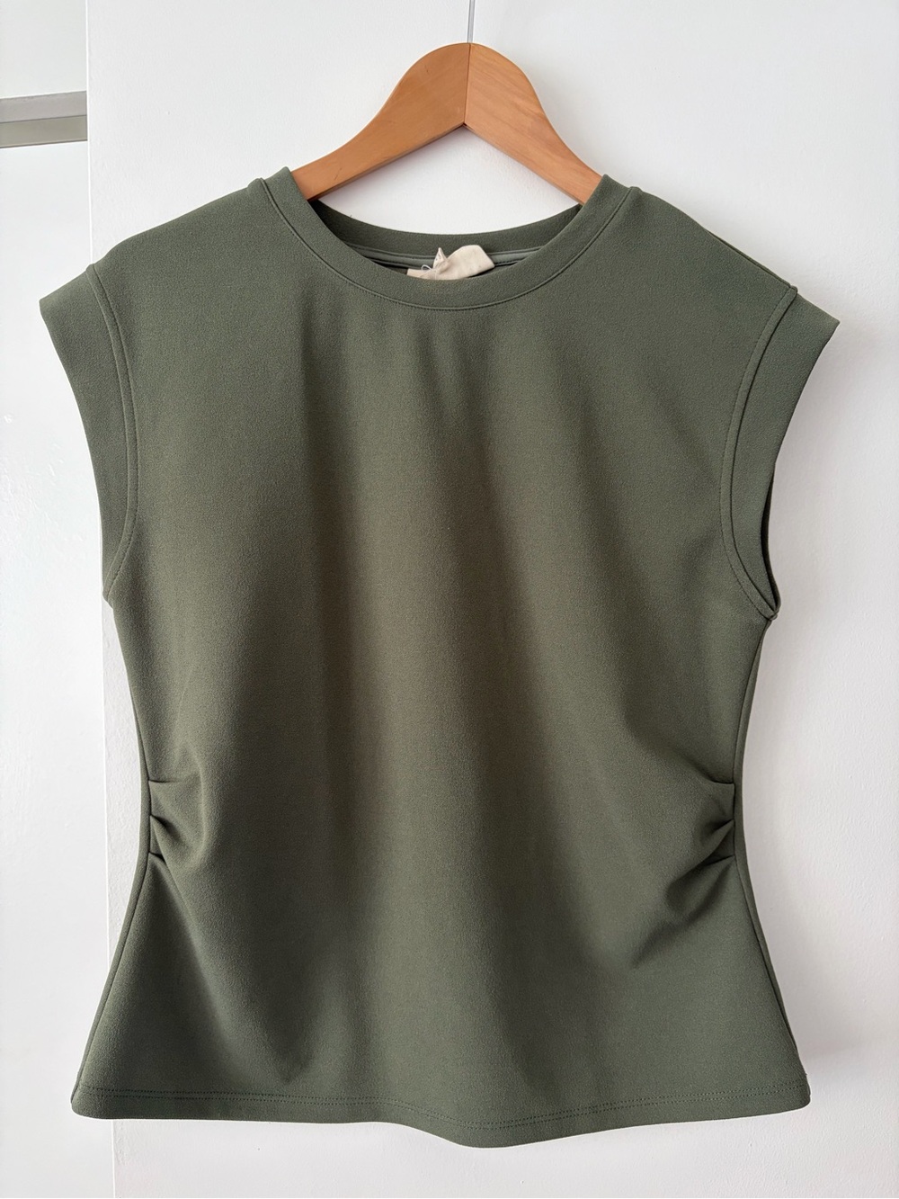 Women's Sage Green Sleeveless Tank Top